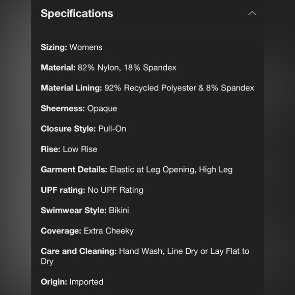 Women's Strappy High Leg Extra Cheeky Bikini Bottom - Picture 6 of 7